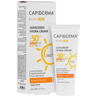 کرم ضد آفتاب پوست خشک SPF50 سانی کپ Suny Cap Sunscreen Hydra Cream For Dry Skin