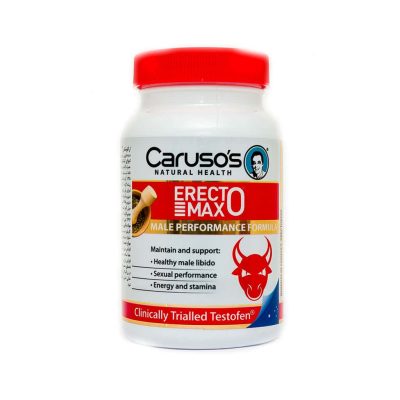 قرص ارکتومکس کاروسوس نچرال هلث 30 عدد Carusos Natural Health Erecto Max 30 Tabs