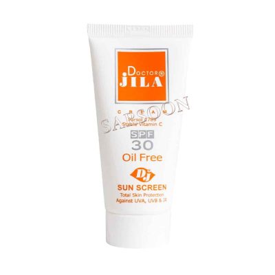 کرم ضد آفتاب SPF30 دکتر ژیلا 30 گرم