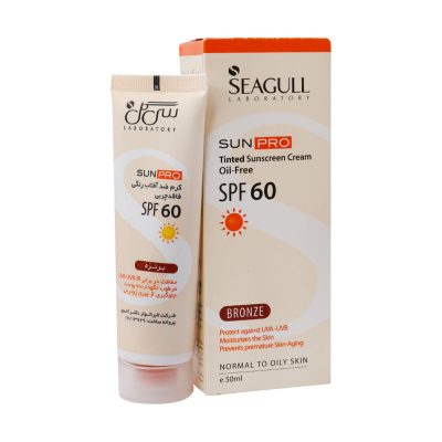 کرم ضد آفتاب سی گل SPF60 فاقد چربی ۵۰ میلی لیتر(طرح قدیم