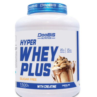 پودر ‌هایپر وی پلاس دوبیس 1500 شکلاتی Doobis Hyper Whey Plus 1500 g