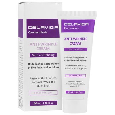 کرم ضد چروک دلاویگا 40 میلی لیتر Delaviga Skin Revitalizing Anti-Wrinkle Cream 40 ml