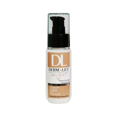 ژل روشن کننده پوست چرب درمالیفت 50 میلی لیتر Dermalift Melalift AC For Greasy And Acne-Prone Skin 50 ml
