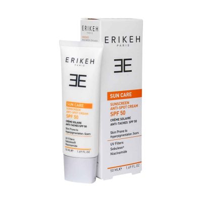 کرم ضد آفتاب و ضد لک SPF50 اریکه 50 میلی لیتربژروشن