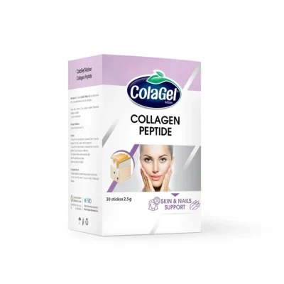 پودر کلاژن بنفش سمانیک حاوی 30 ساشه برای کمک به سلامت پوست و ناخن