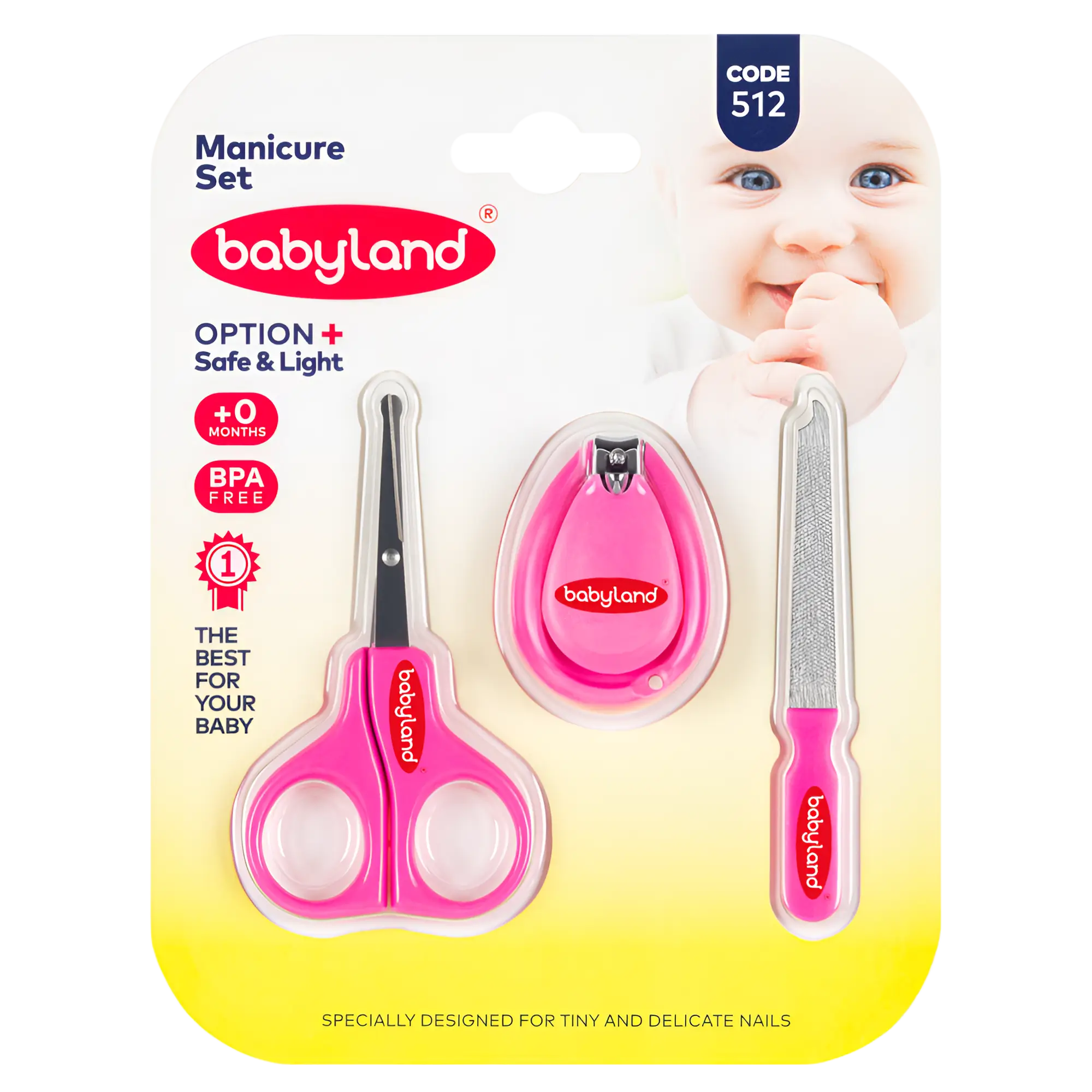 توضیحات: تمام اجزای ست مانیکور کودک بی بی لند به گونهای طراحی شدهاند که برای استفاده در کودکان ایمن و بیخطر باشند.دسته های ست مانیکور کودک بی بی لند ارگونومیک و ضد لغزش طراحی شده و به راحتی در دستان مادر جای می گیرد. ناخن گیر این ست دارای دسته پهن و اشکی شکل می باشد که منجربه استفاده راحت تر ، هنگام کوتاه کردن ناخن کودک می شود. کشور سازنده: ایران شرکت سازنده: کالا کودک توس جنسیت: کودکان شرایط نگهداری: در جای خشک و خنک و دور از آفتاب و دسترس کودکان نگهداری شود.