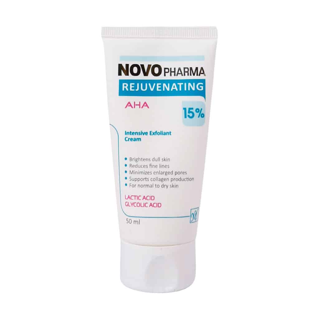 کرم لایه بردار AHA 15 درصد نووفارما مای فارما 50 میلی لیتر My Novo Pharma AHA 15 Intensive Exfoliant Cream 50 ml