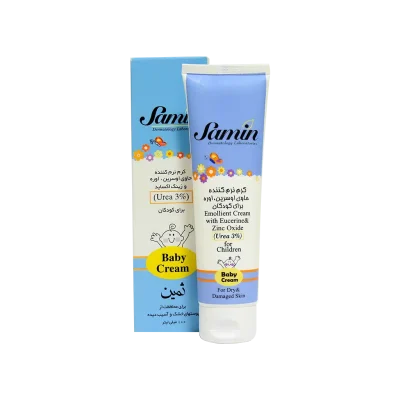 ویژگی های کرم نرم کننده اوسرین و اوره ۳ درصد کودکان ثمین مراقبت و پیشگیری از عوارض ناشی از انواع خشکی پوست همچون: اگزمای سرشتی (اتوپیک)، سن بالا، ایکتیوز، پسوریازیس و اگزمای دست و پا نرم کننده و مرطوب کننده پوست های حساس و آسیب دیده فاقد رنگ و عطر و مناسب پوست حساس کودکان مناسب برای خشکی های متوسط تا شدید مناسب اطفال و نوزادان با پوست حساس رفع کننده التهاب ناحیه پوشک اطفال بدون ایجاد حساسیت پوستی