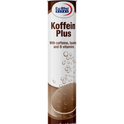 قرص جوشان کافئین پلاس یوروویتال 20 عددی