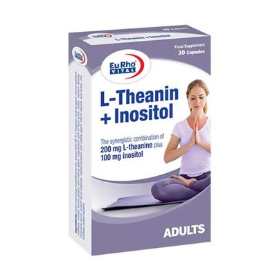 کپسول ال تئانین پلاس اینوزیتول یوروویتال بسته 30 عددی