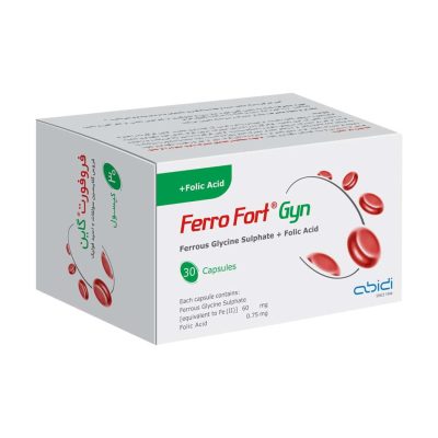 کپسول فروفورت گاین عبیدی 30 عددی (ورقی) Abidi Ferro Fort Gyn 30 Caps