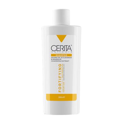 شامپو تقویت کننده و ضد ریزش موی خشک سریتا ۲۰۰ میلی لیتر Cerita Fortifying Shampoo For Normal And Dry Hair 200 ml