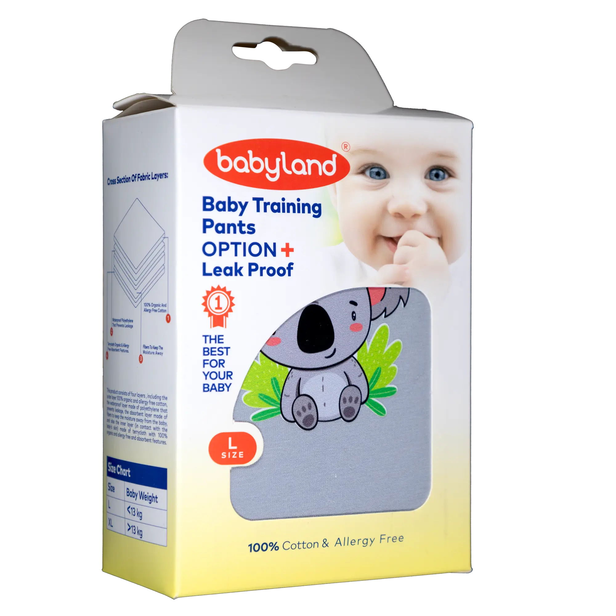 شورت آموزشی کودک سایز بزرگ بیبی لند Baby Training Pants L Size