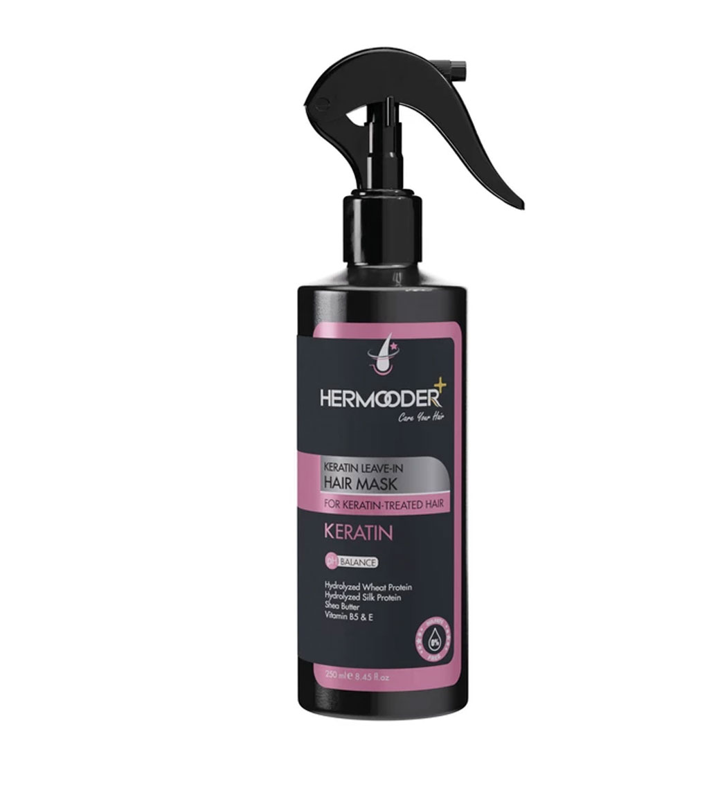 hermooder keratin leave in hair mask