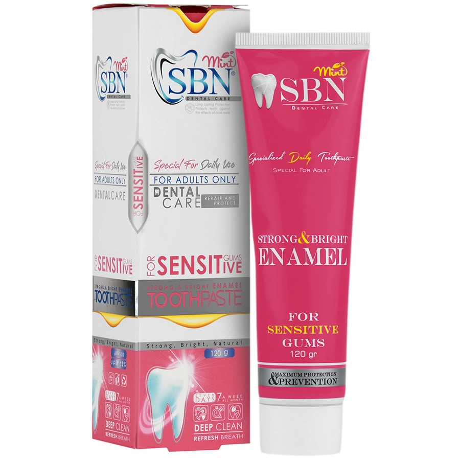 خمیر دندان اس بی ان مدل SENSETIVE وزن 120 گرم