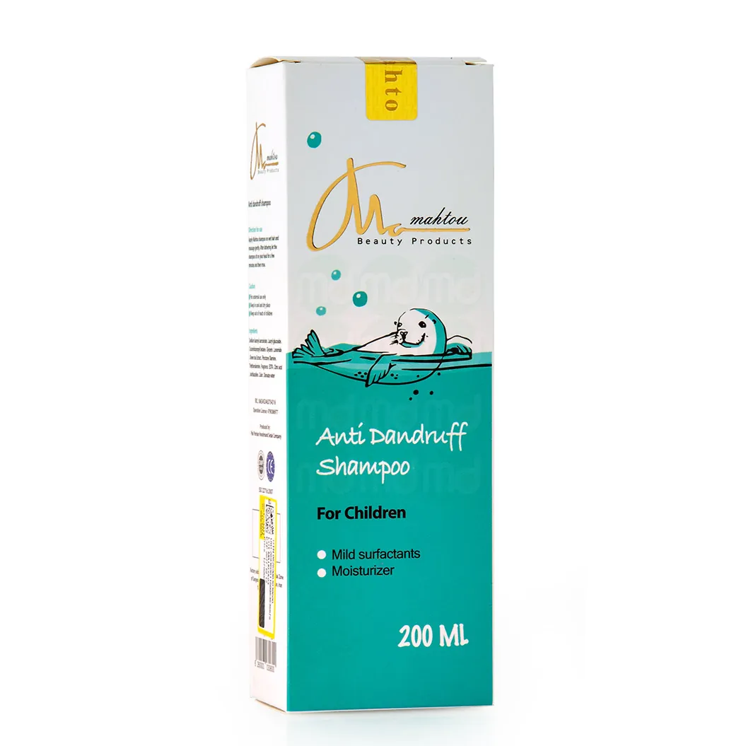 شامپو ضد شوره کودک ماهتو 200 میلی mahtou anti dandruff for children shampoo