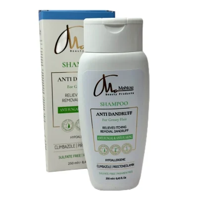 شامپو ضد شوره موی چرب ماهتو 250 میلی لیتر Mahtou Anti-Dandruff Shampoo for Greasy Hair 250ml