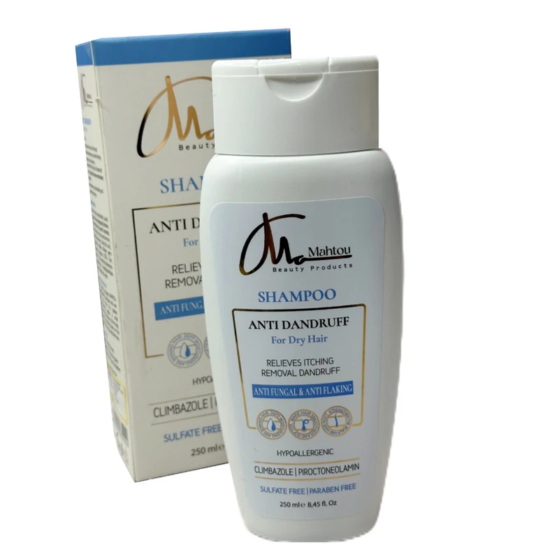 شامپو ضد شوره مو ماهتو مدل ANTI DANDRUFF مناسب برای موهای خشک حجم 250 میلی لیتر