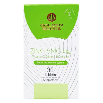 Golden Score Zink plus Vitamin C and B Complex Tablets