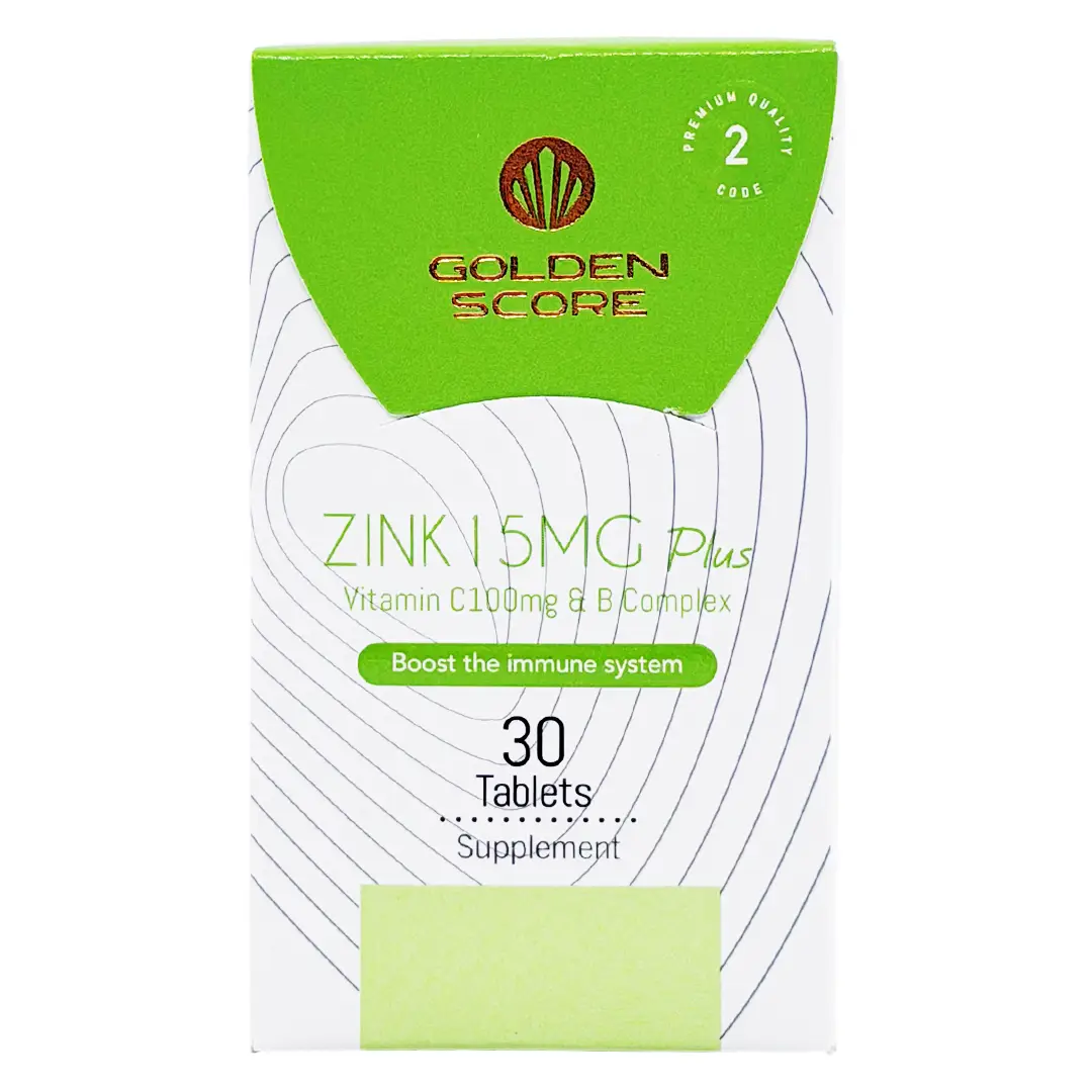 Golden Score Zink plus Vitamin C and B Complex Tablets