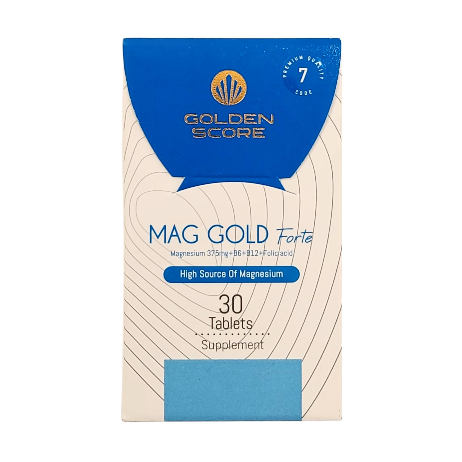 Golden Score Mag Gold Forte 30 Tablets