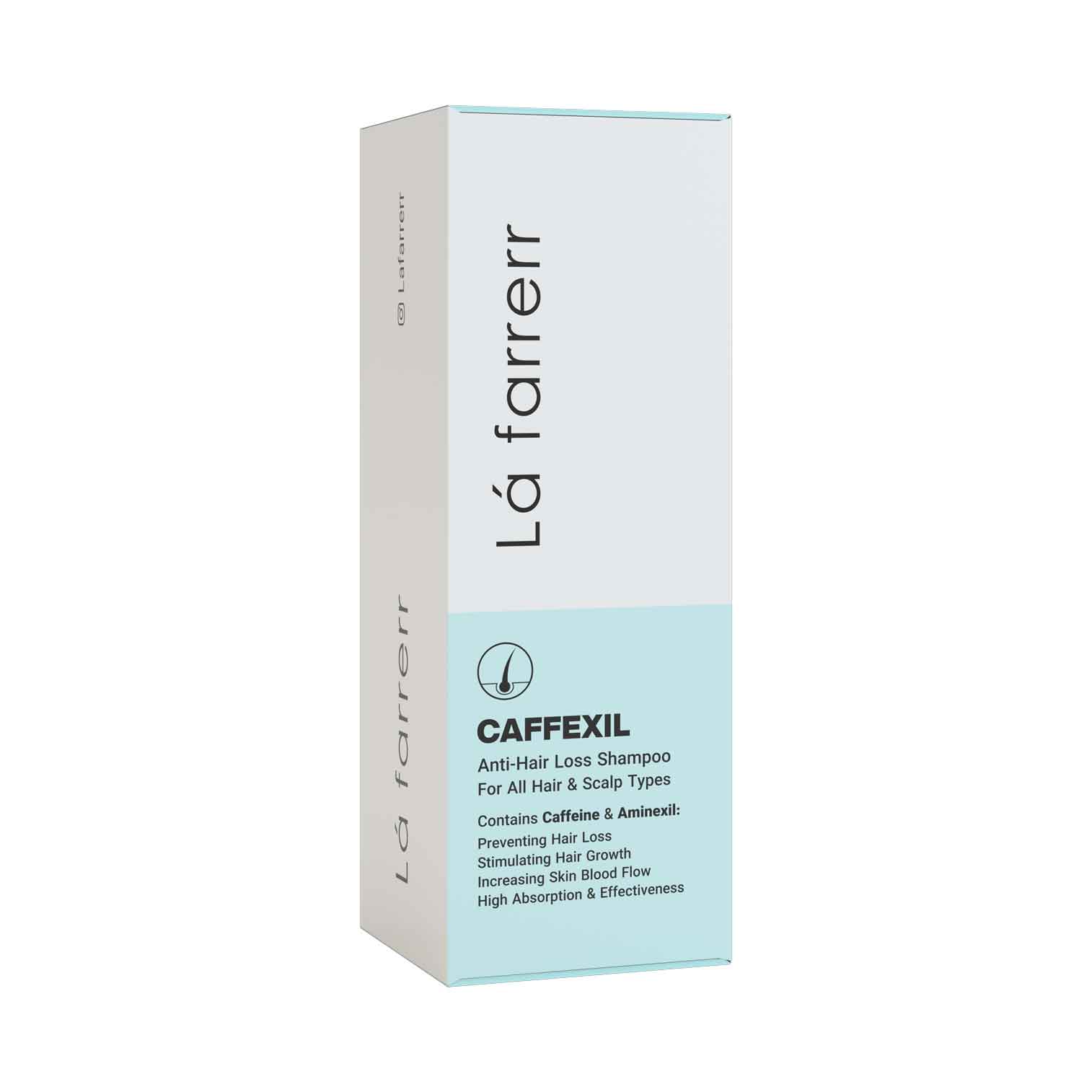 شامپو ضد ریزش کافکسیل لافارر 150 میلی لیتر Lafarrerr Caffexil Anti Hair Loss Shampoo 150 ml