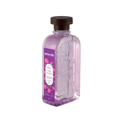 شامپو بدن ویت یو مدل Pink Peonies مناسب انواع پوست حجم 250 میلی لیتر With You Pink Peonies Body Shampoo 250 ml