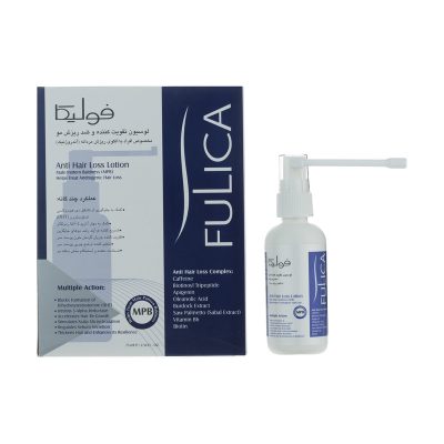 لوسیون مو ضد ریزش فولیکا حاوی کافئین مناسب آقایان حجم 75 میلی لیتر fulica anti hair loss lotion