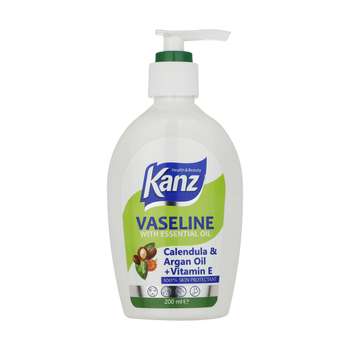 وازلین پمپی ویتامینه سبز حجم 200 میل کنز Kanz Green Pump Vaseline 200 ml