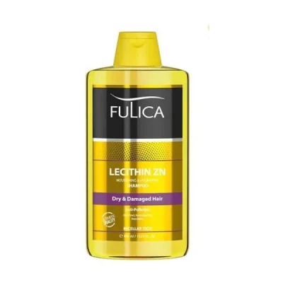 شامپو فاقد سولفات فولیکا مدل Lecithin Zn مناسب موهای خشک و آسیب دیده حجم 400 میلی لیتر Fulica Lecithin Zn Shmapoo For Dry And Damaged Hair 400ml