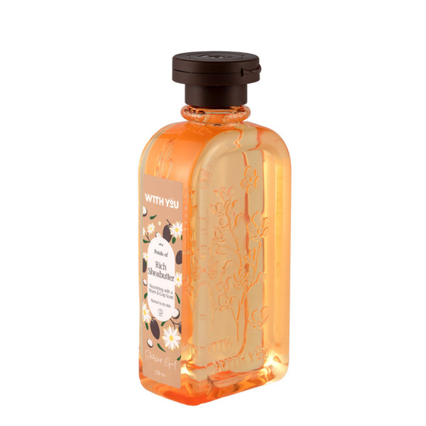 شامپو بدن ویت یو مدل Rich Sheabutter مناسب پوست خشک 250 میل With You Body Shampoo Rich Sheabutter