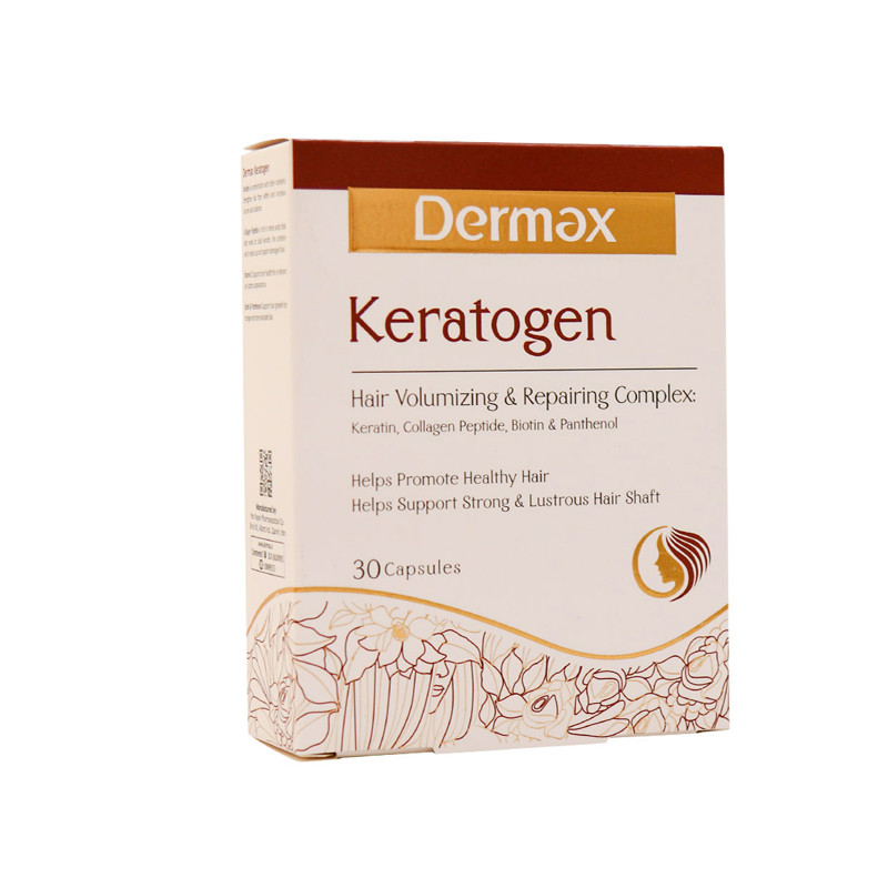 کپسول کراتوژن درمکس 30 عدد Dermax Keratogen 30 Capsules