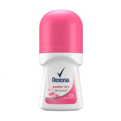 دئودورانت زنانه رکسونا مدل Powder Dry حجم 50 میلی لیتر Rexona Women Roll On Powder Dry 50ml